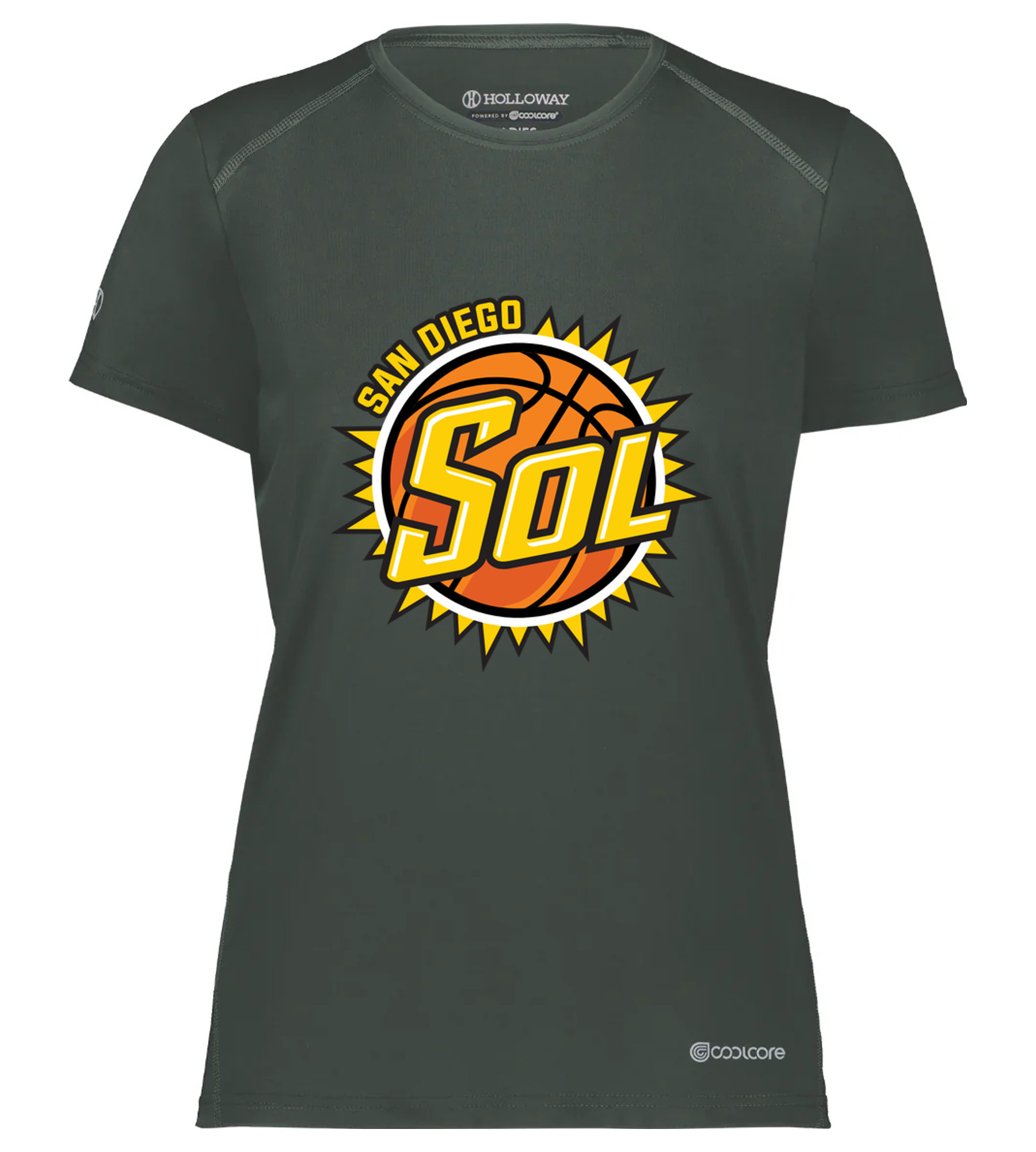 Holloway Ladies Essential Tee Powered by Coolcore